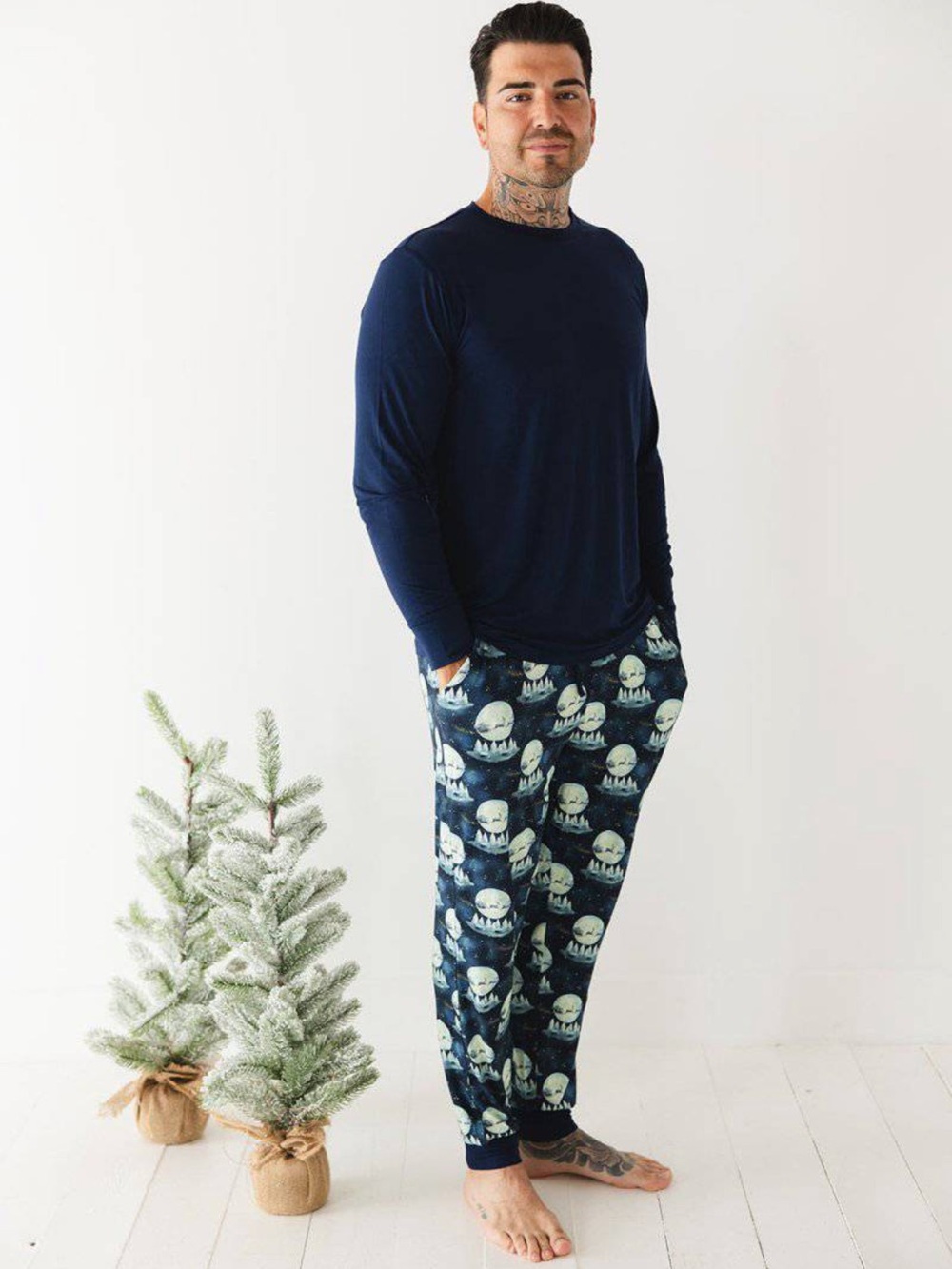 SCOOTS MERRY NIGHT MEN'S PAJAMAS